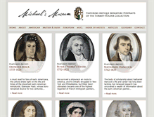 Tablet Screenshot of michaelsmuseum.com